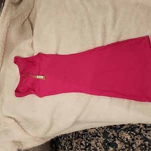 SKIMS HOT PINK FITS EVERYONE TANK DRESS